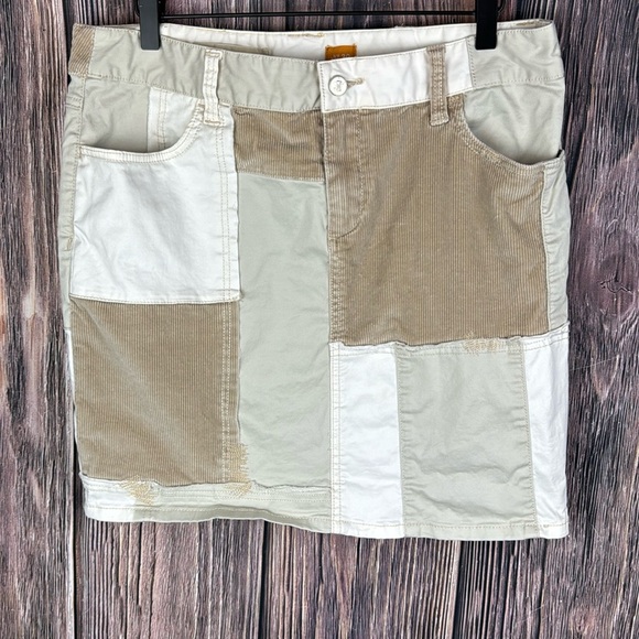 Anthropology Pilcro Patchwork Skirt- Size 30 - Picture 1 of 10
